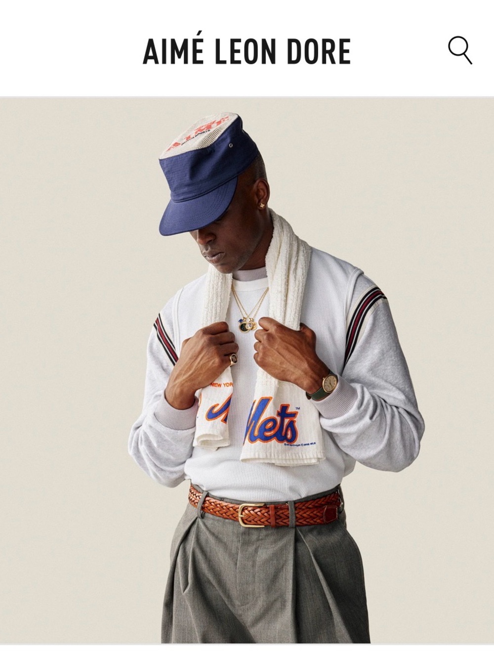 Aime Leon Dore painters pillbox  Cap NWT (in bag from LA STORE) - Picture 3 of 6